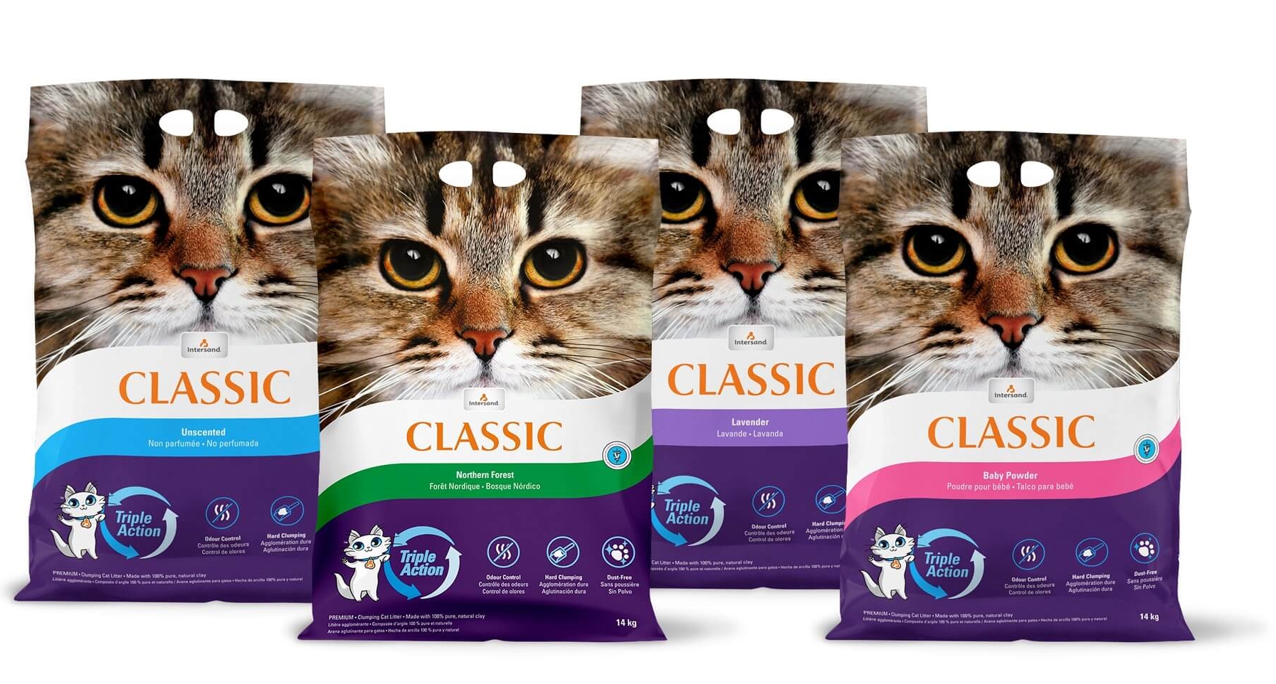 Classic —Premium clumping litter