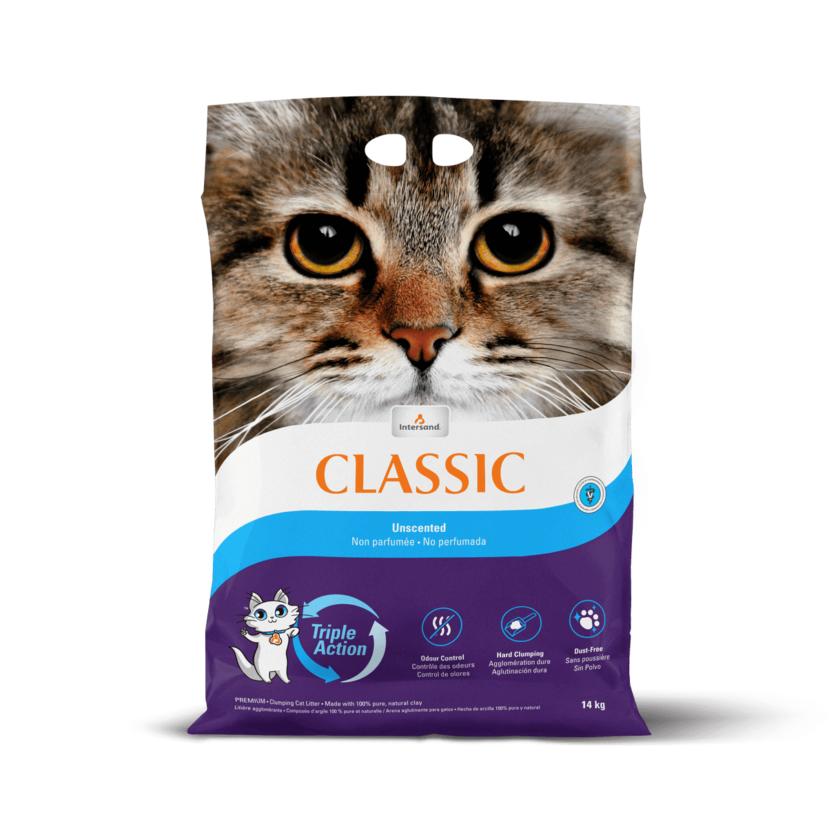 Classic —Premium clumping litter