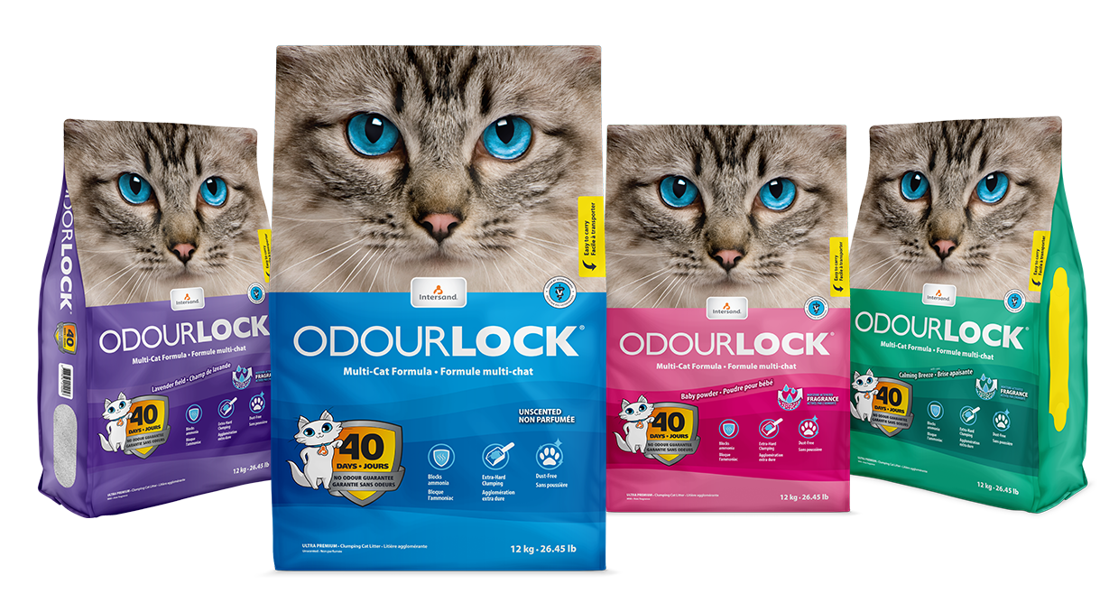 OdourLock — Multi-cat clumping litter